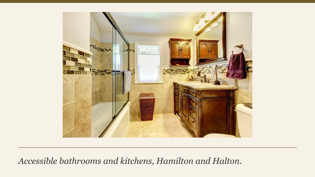 Beautiful Bathrooms & Kitchens — Accessible renovations