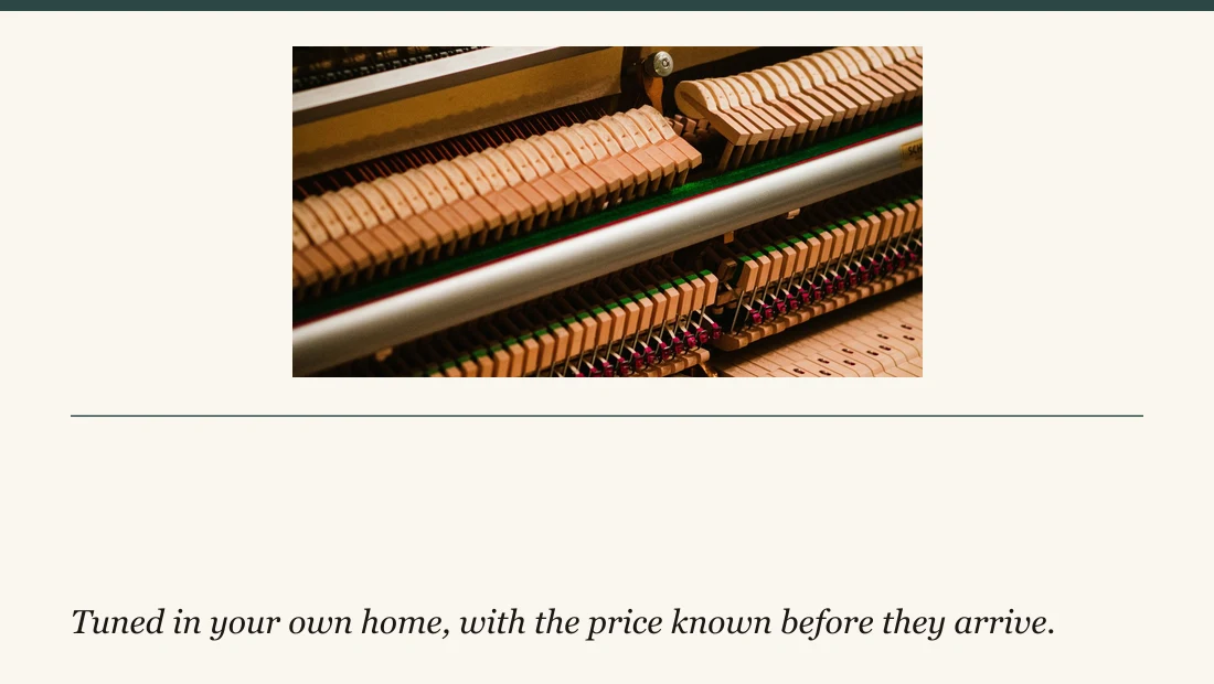 Canada Piano Tuning — Piano tuning & repair