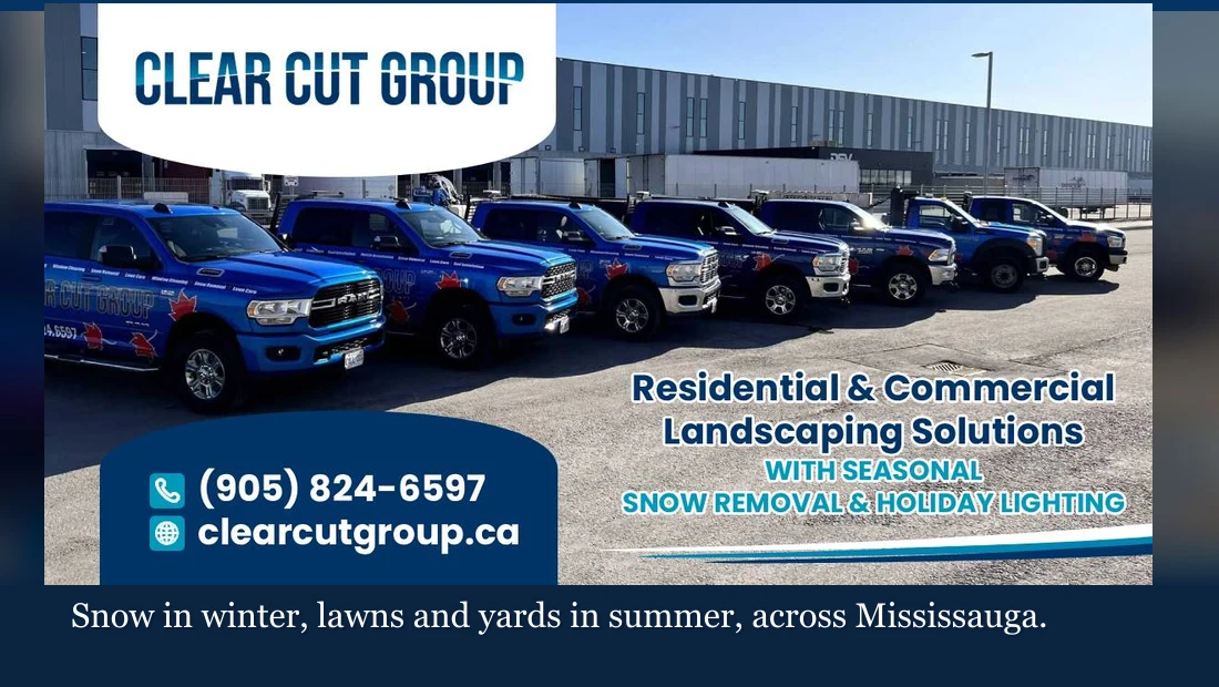 Clear Cut Group — Snow removal & landscaping