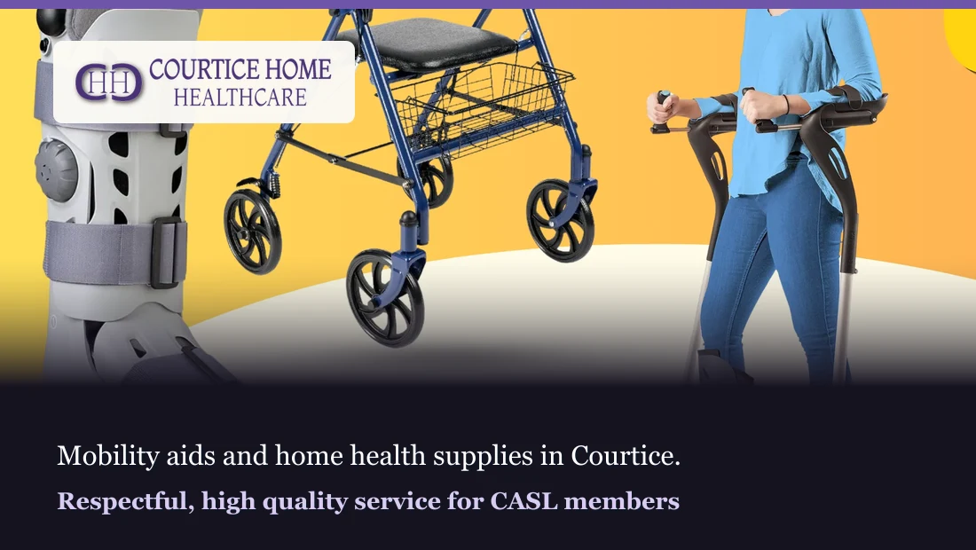 Courtice Home Health Care — Medical supplies & mobility aids