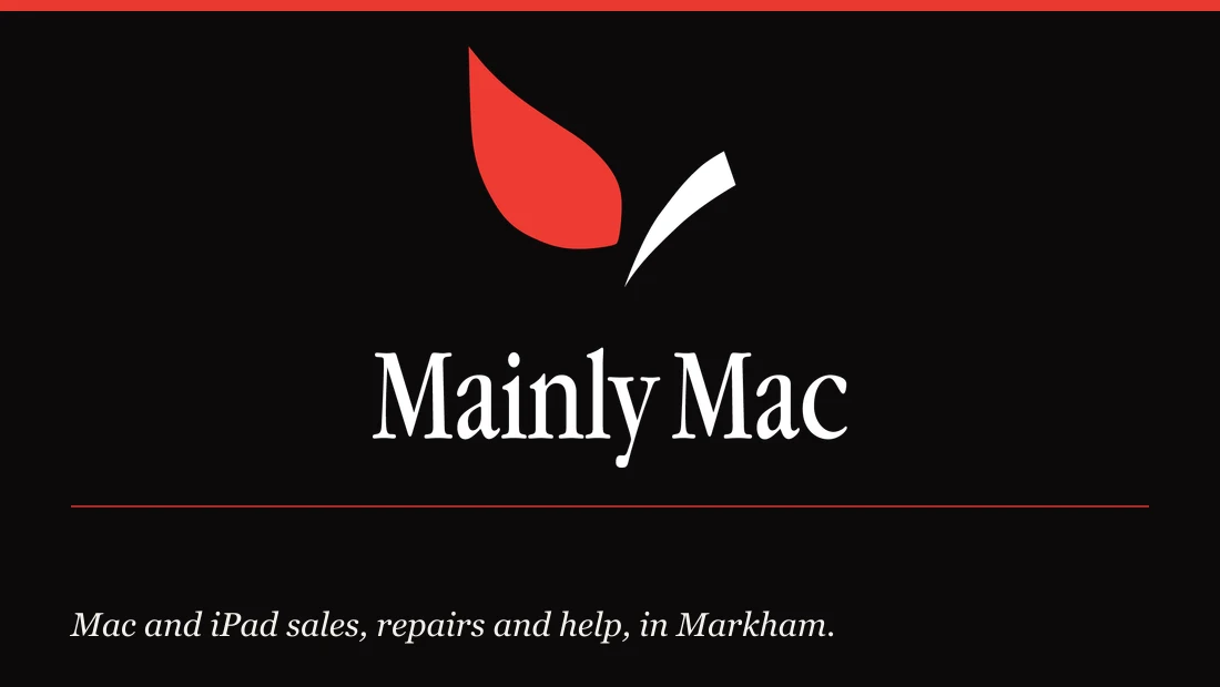 Mainly Mac — Computer sales, repair & tech help