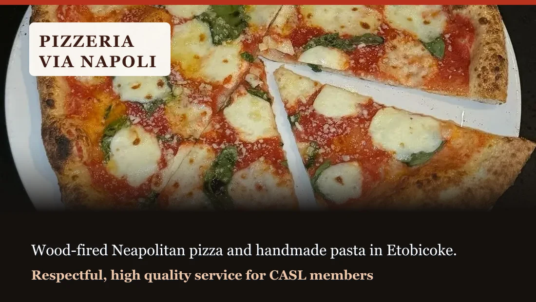 Pizzeria Via Napoli — Restaurant & pizzeria