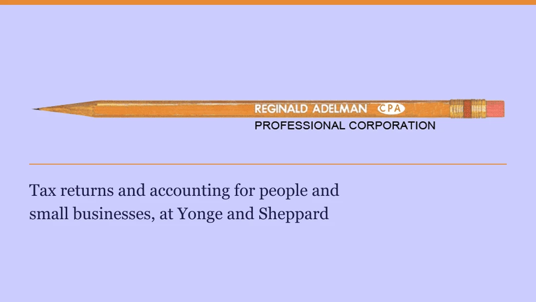 Reginald Adelman CPA — Accounting & tax