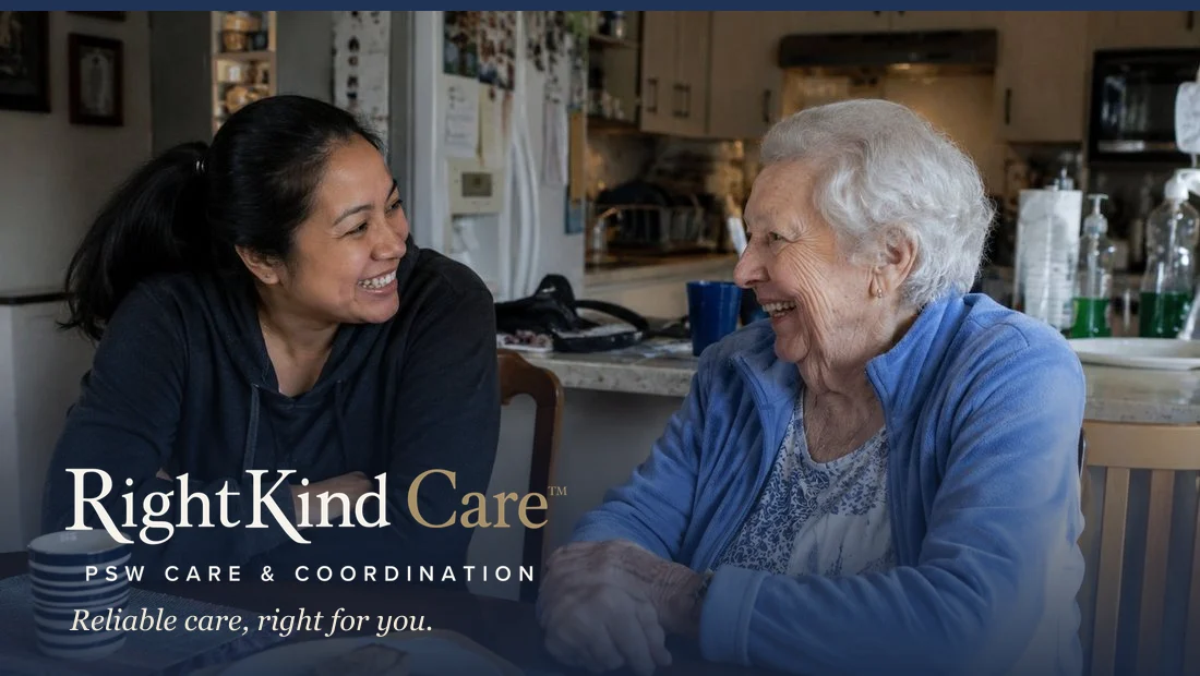 RightKind Care — Private PSW staffing & managed care for seniors