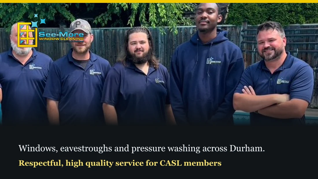 See-More Window Cleaning — Window & eavestrough cleaning