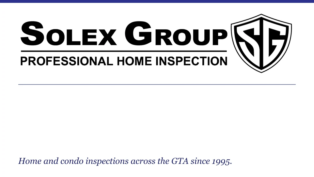 Solex Group Professional Home Inspection — Home & condo inspection