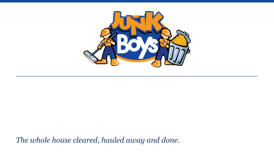 The Junkboys — Junk removal & estate cleanouts